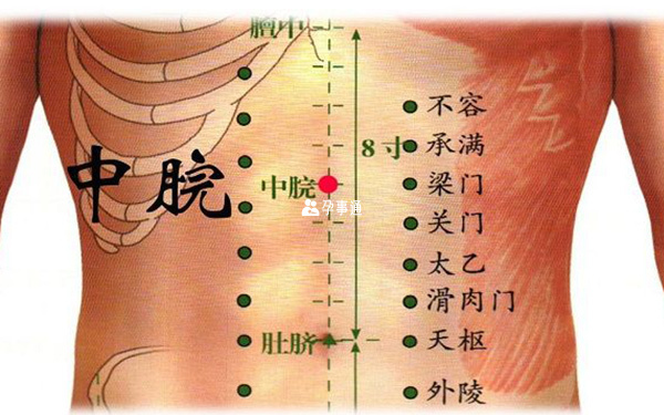 消化不好可用三伏貼貼敷中脘