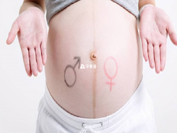 民间认为通过肚子形状能够判断胎儿性别