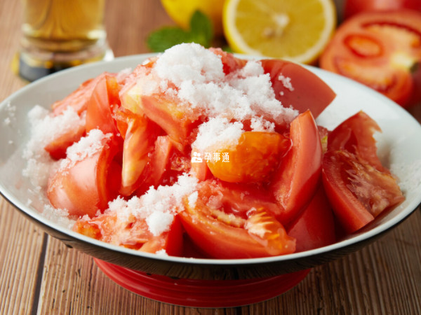孕期开胃可以吃西红柿拌白糖